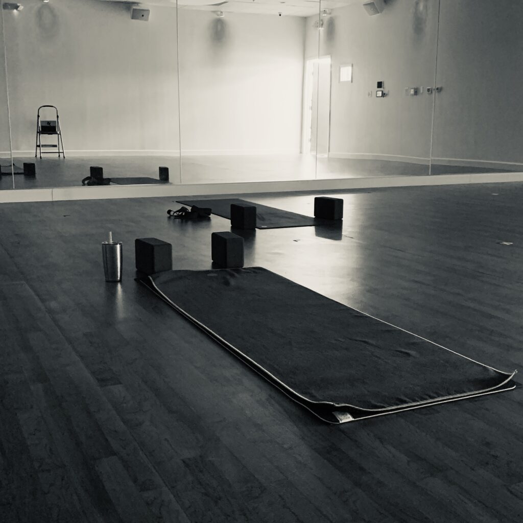 One of my greatest lessons in my journey is the notion of "staying focused on my own mat." 