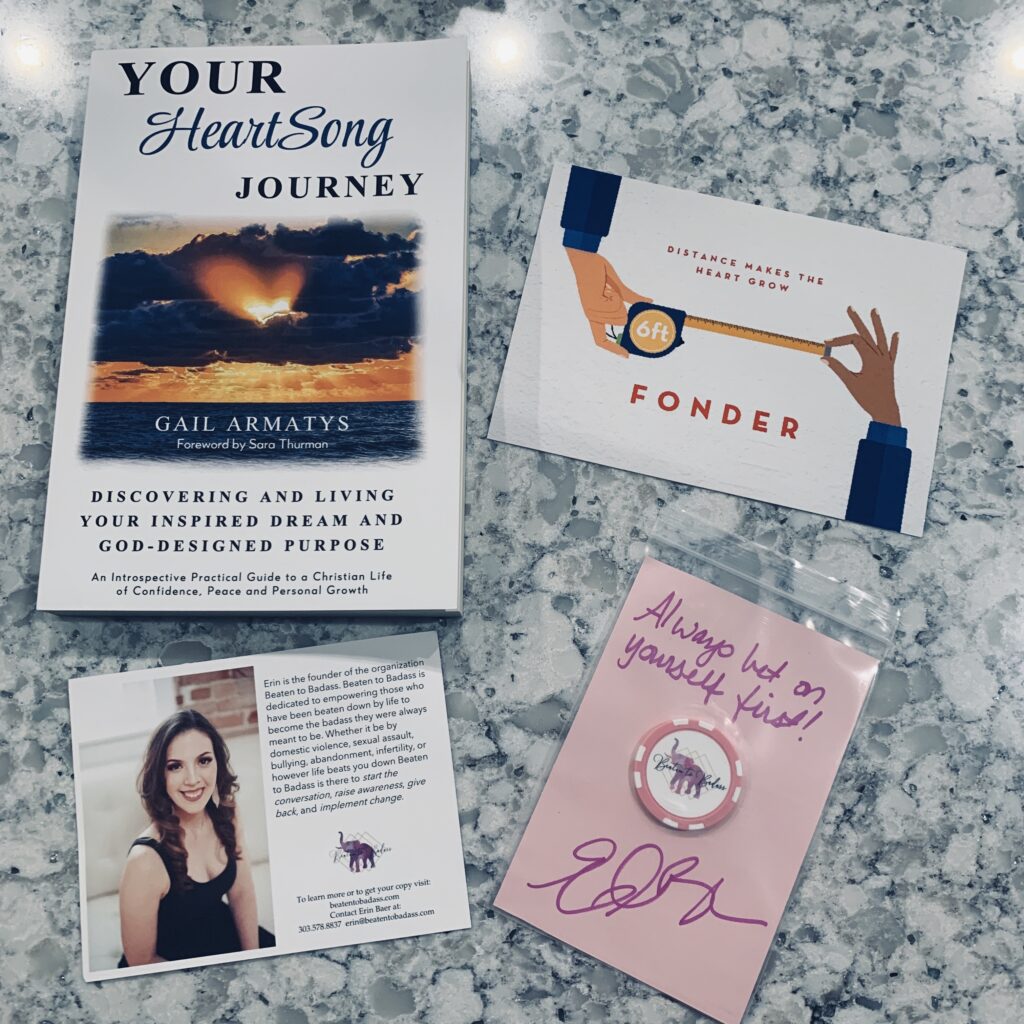 Mailbox love! Always fun to see what surprises show up.