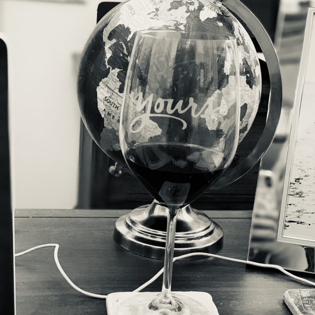 Just a reminder that the "world is yours!" I love this.