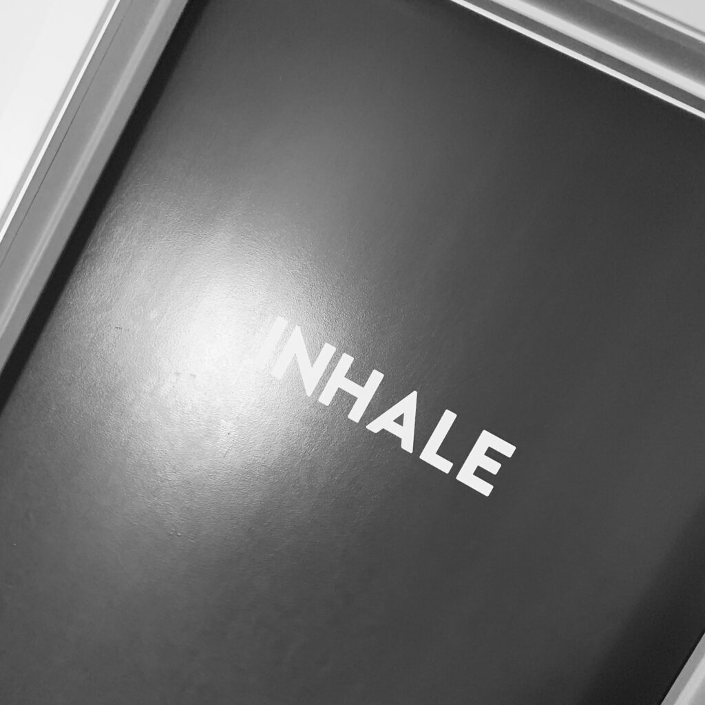 Inhale. Exhale. Just breathe. Slow down and take it all in. Be present in the moment.