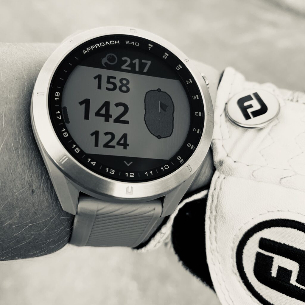 The hardest thing with golf