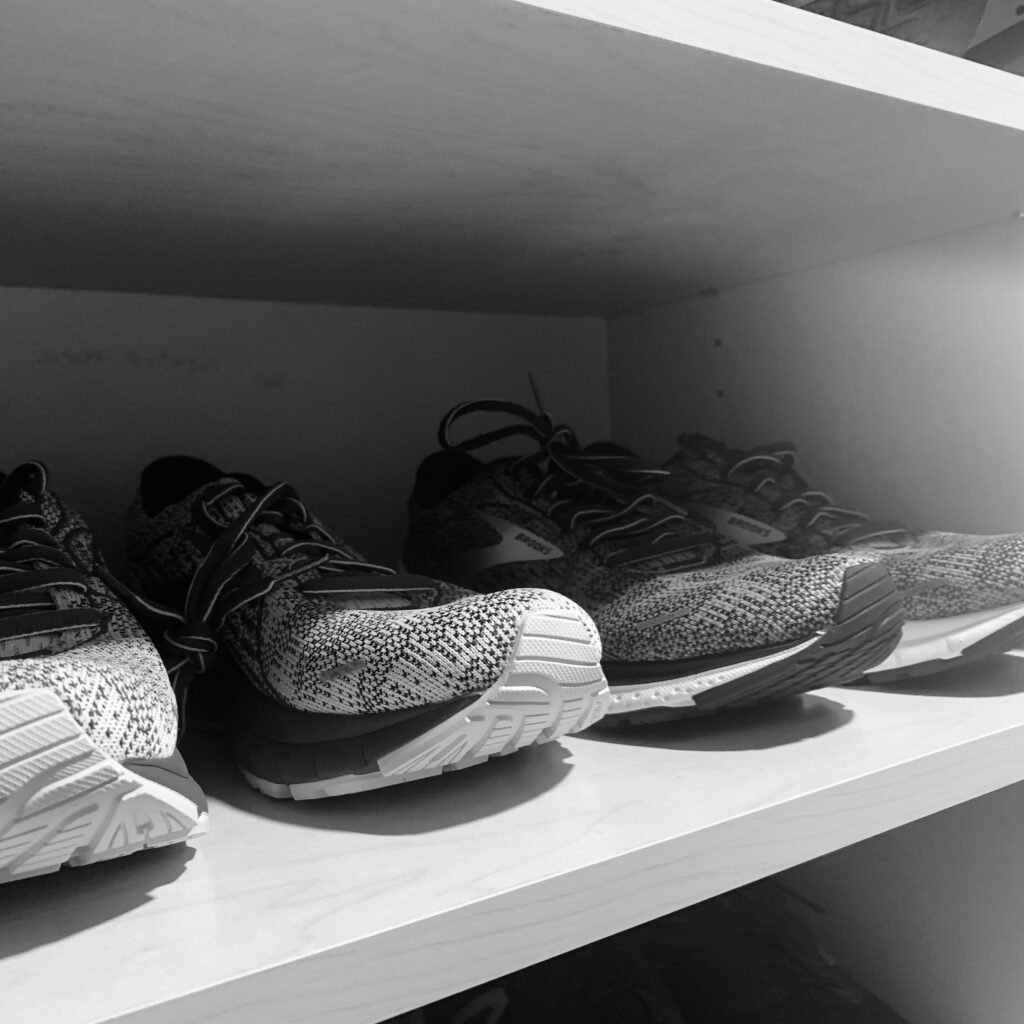 It's amazing how many miles we can put on over a year or two. After looking at the bottom of my walking shoes this week, I realized both pairs need to be replaced.